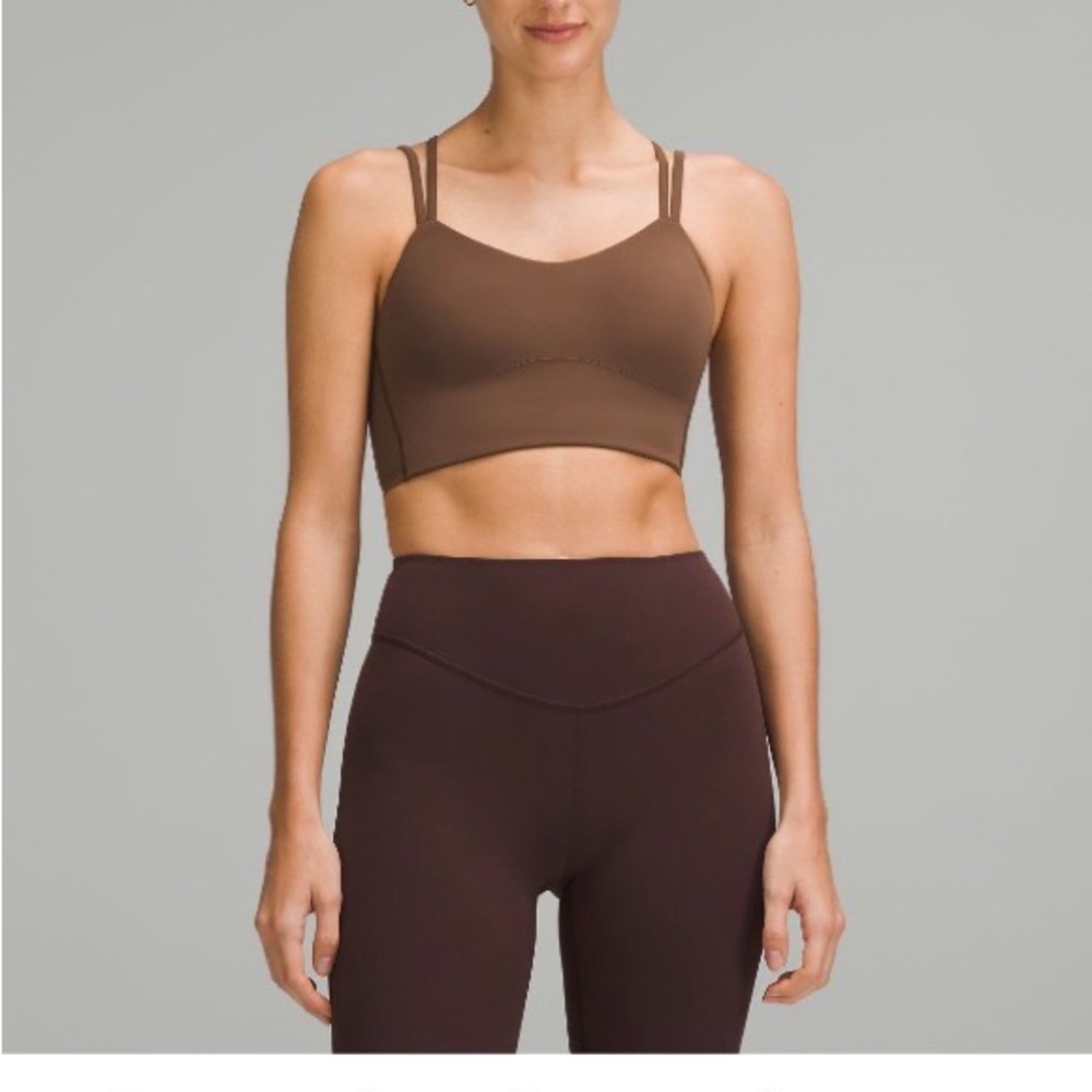 Lululemon Like A Cloud Longline Bra Java